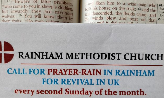 MAY PRAYER-RAIN IN RAINHAM