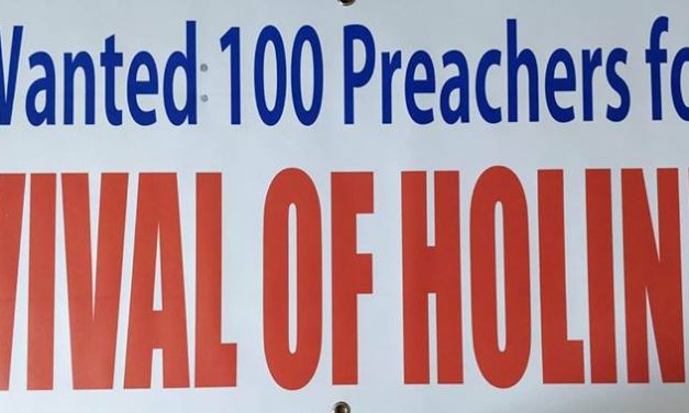 METHODIST PENTECOST AT 280 – WANTED: 100 Preachers for Revival of Holiness