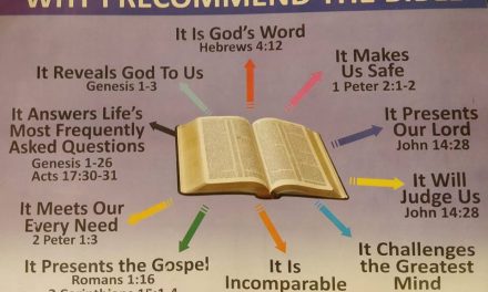Back to the Bible: For right perspective in life