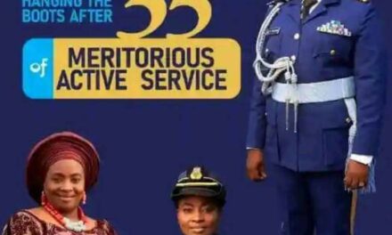 ADEBOWALE OMODUNBI, An Epitome of AIR FORCE NURSING: The first female Wing Commander from Osun State, 2015- 2023.