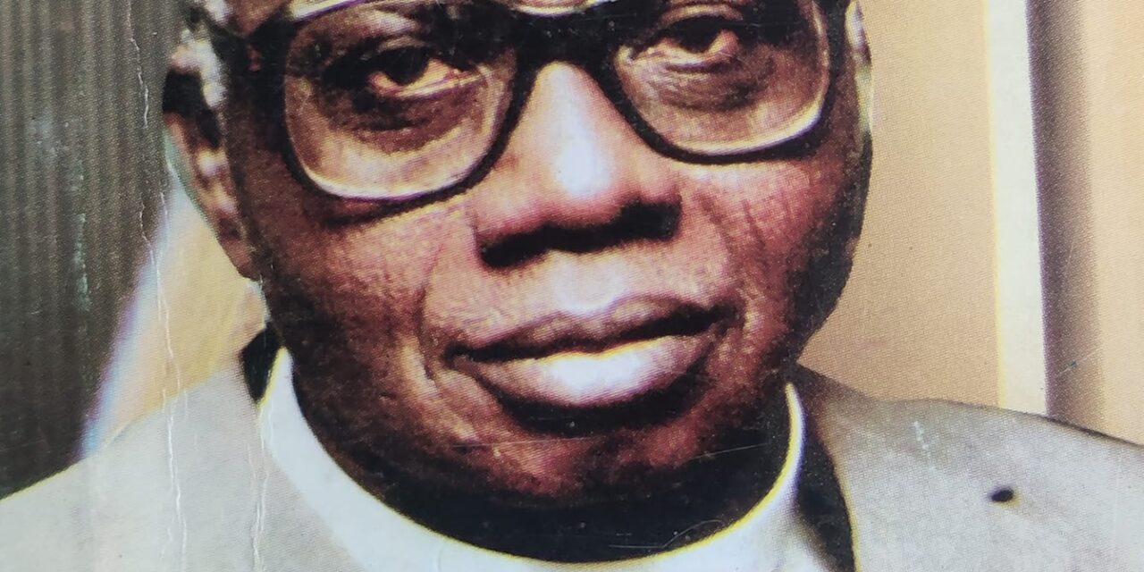 BABA, VERY REVD. SOMOYE, Unforgettable loved figure in the Nigerian Methodism.