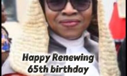 JUSTICE OSINUGA @ 65: Celebrating Wisdom, Integrity in the Courtroom, and Compassion from the Pulpit.