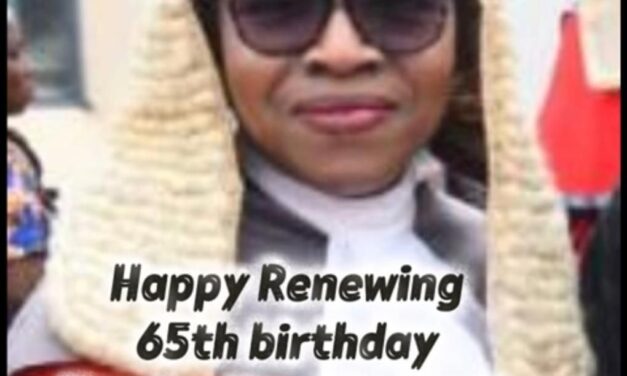 JUSTICE OSINUGA @ 65: Celebrating Wisdom, Integrity in the Courtroom, and Compassion from the Pulpit.