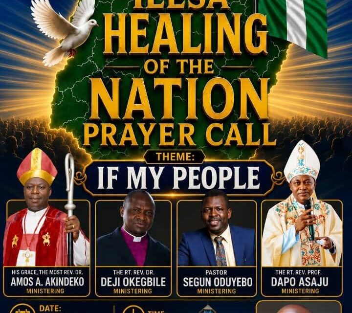 ‘If My People’: Ilesa Healing of the Nation Prayer Call.